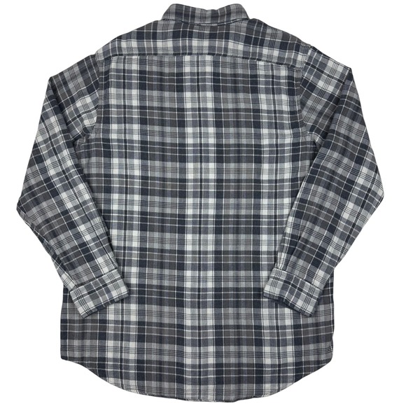 Polo Ralph Lauren Button Up Shirt Mens XL (L) Plaid Flannel Relaxed Fit Preppy - Picture 3 of 9